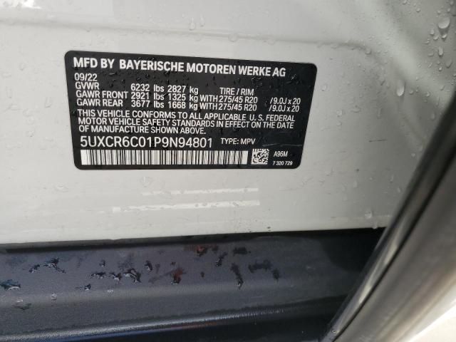 5UXCR6C01P9N94801 BMW X5 Xdrive40i