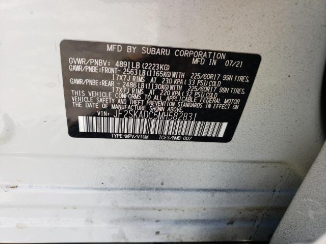 JF2SKADC5MH582831 Subaru Forester