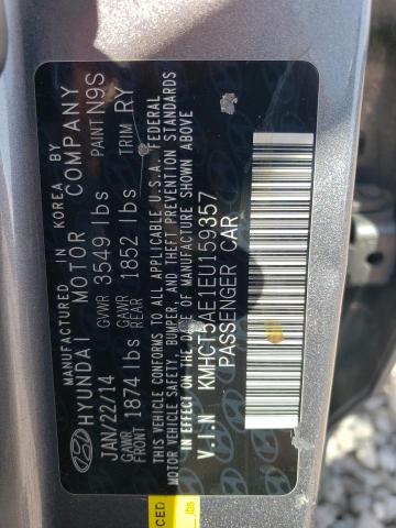 KMHCT5AE1EU159357 Hyundai ACCENT GLS