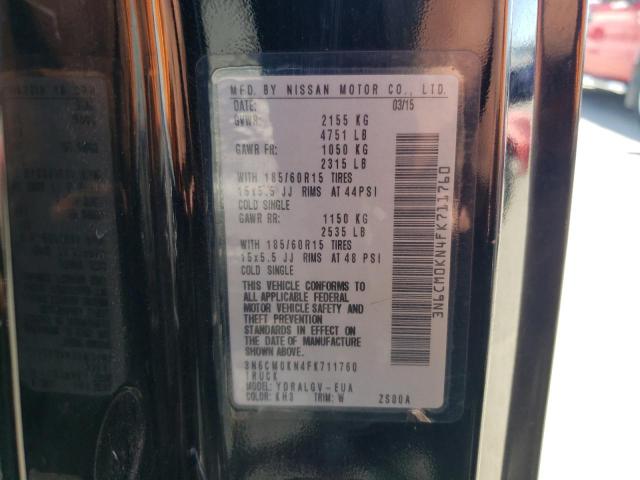 2015 NISSAN NV200 2.5S - 3N6CM0KN4FK711760