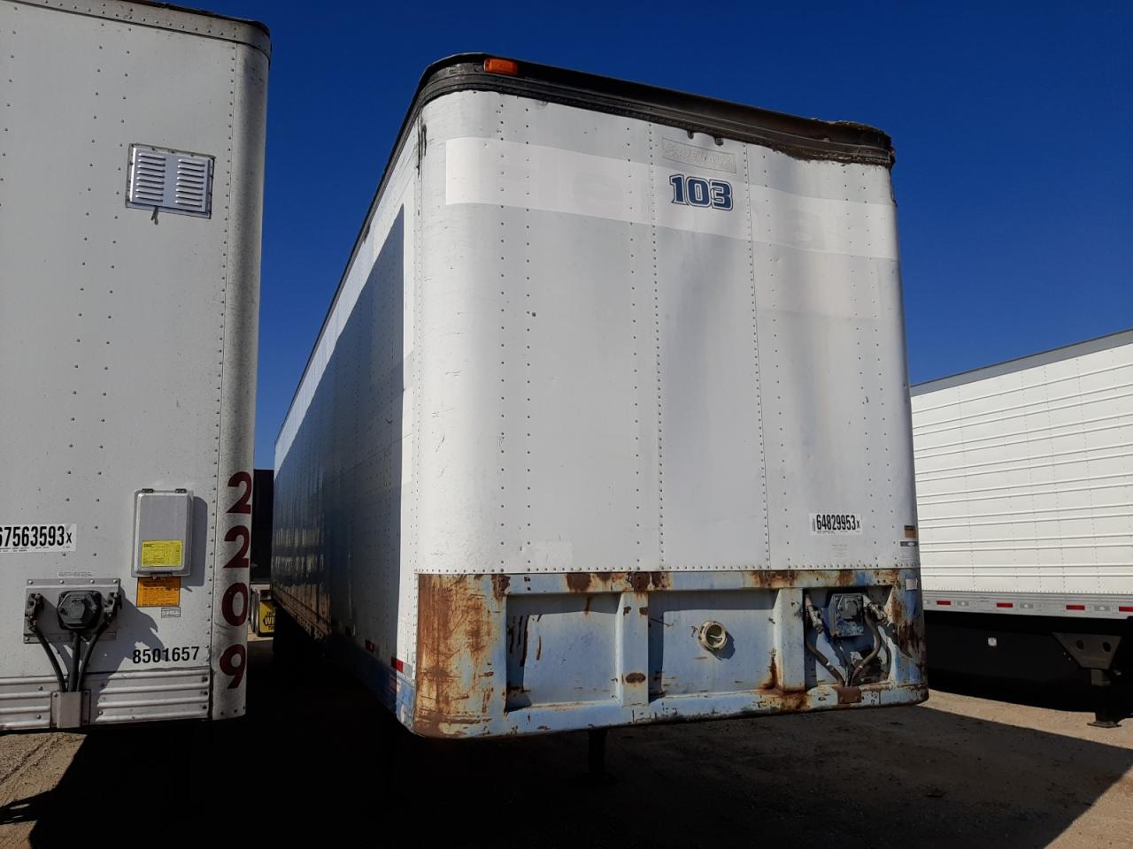 1986 Fruehauf All Models Trailer