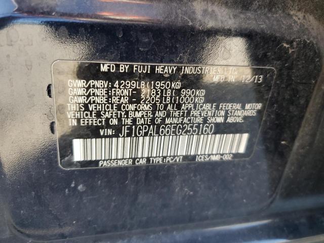 JF1GPAL66EG255160 Subaru Impreza Sport Premium