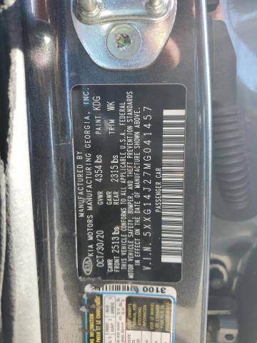 5XXG14J27MG041457 KIA K5 LXS