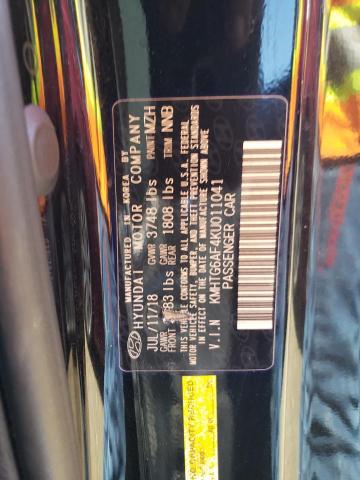 2019 HYUNDAI VELOSTER B - KMHTG6AF4KU011041