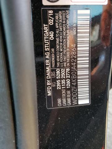 WDDZF4KB0JA422864 Mercedes-Benz E 300 4matic