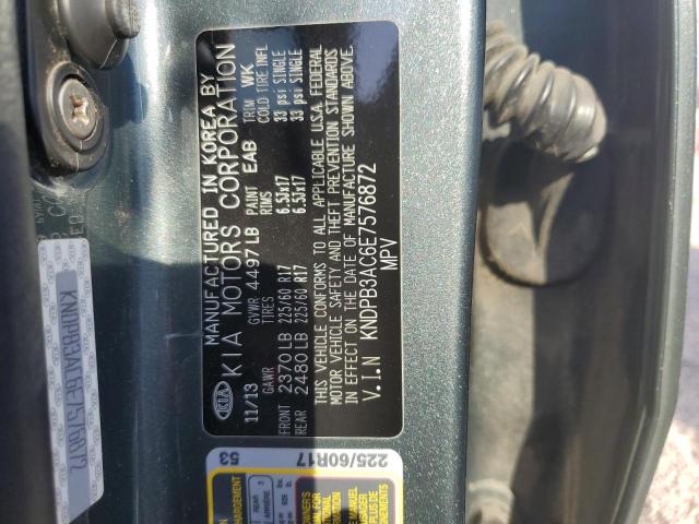 KNDPB3AC6E7576872 2014 Kia Sportage Base
