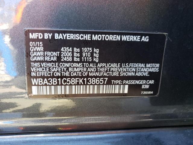 WBA3B1C58FK138657 BMW 320 I
