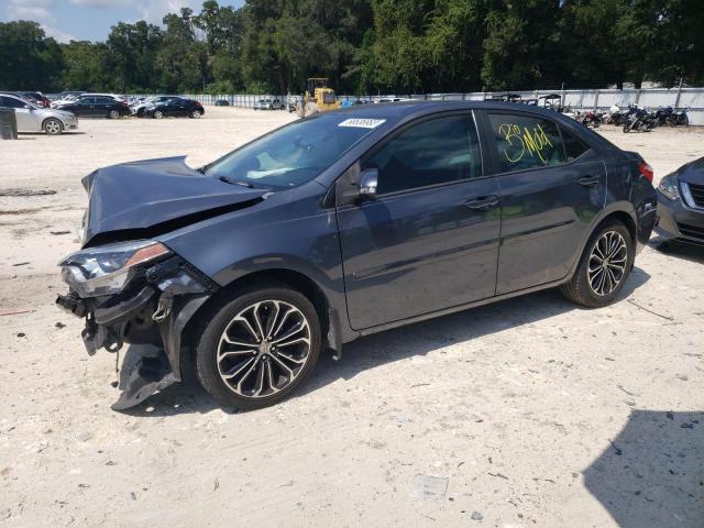 TOYOTA COROLLA L 2014 gray sedan 4d gas 2T1BURHE3EC131955 photo #1