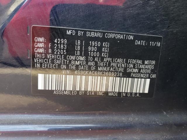 4S3GKAC68K3609238 Subaru Impreza PR 10