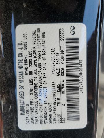 2019 INFINITI Q60 PURE - JN1EV7EL0KM291472