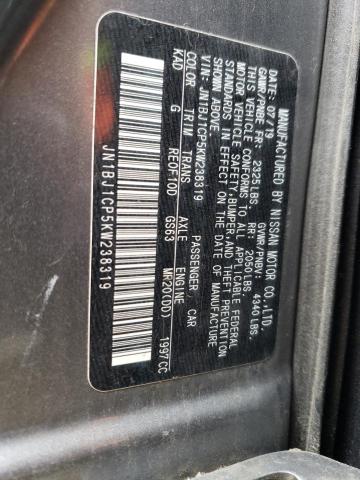 2019 NISSAN ROGUE SPOR - JN1BJ1CP5KW238319