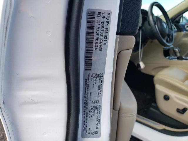 1C4RJFBG1LC377425 Jeep Grand Cherokee Limited