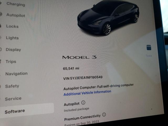 5YJ3E1EA1NF190549 Tesla Model 3  9