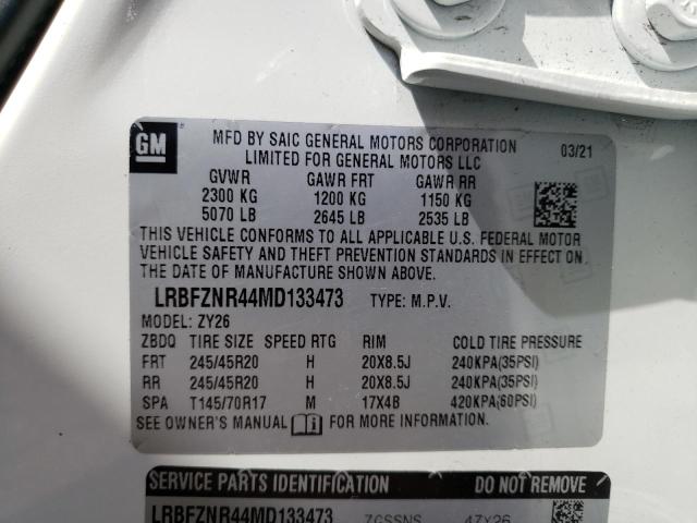 LRBFZNR44MD133473 Buick Envision Essence