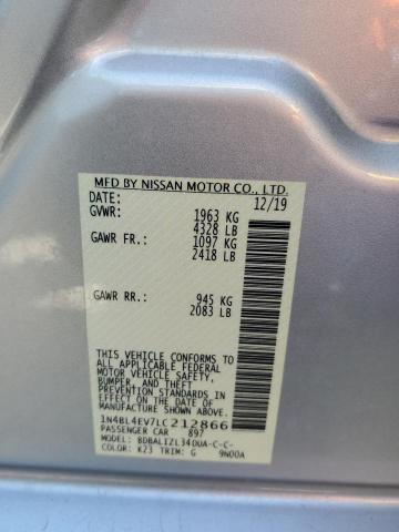 1N4BL4EV7LC212866 Nissan ALTIMA SL