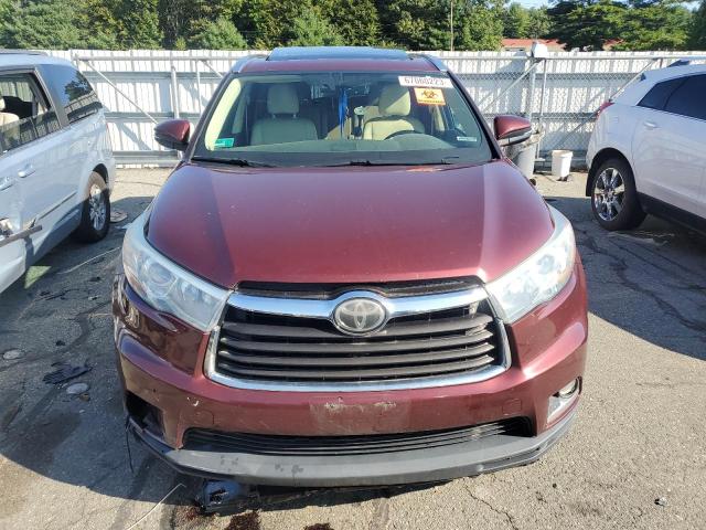 VIN 5TDDKRFH6ES027009 2014 Toyota Highlander, Limited no.5