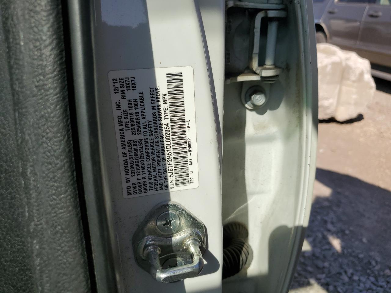 5j6tf2h51dl002054 5J6TF2H51DL002054 2013 Honda Crosstour Exl