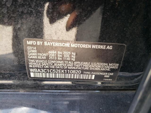 WBA3C1C52EK110820 BMW 328 I Sulev