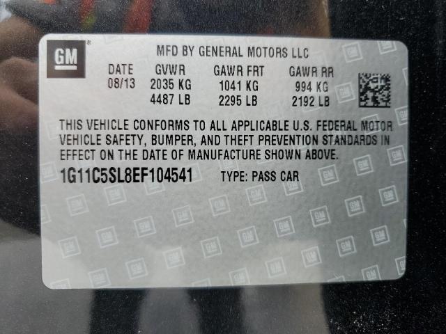 1G11C5SL8EF104541 Chevrolet MALIBU 1LT