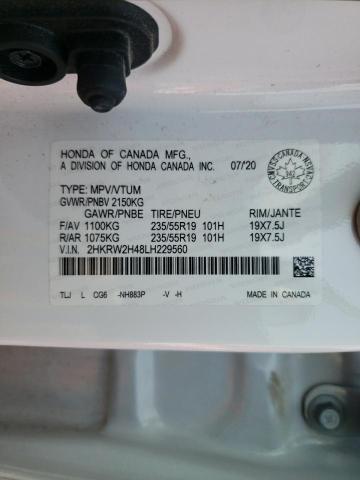 2020 HONDA CR-V SPORT - 2HKRW2H48LH229560
