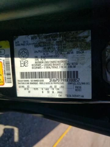 3FA6P0T99HR100857 2017 FORD FUSION - Image 12