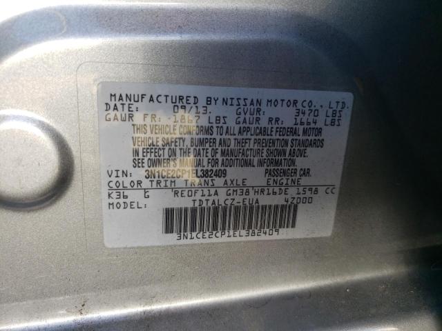3N1CE2CP1EL382409 Nissan Versa Note S