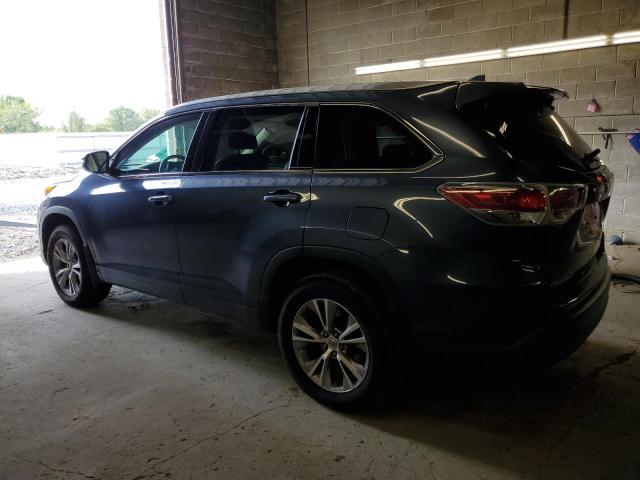 VIN 5TDJKRFH0ES055925 2014 Toyota Highlander, Xle no.2