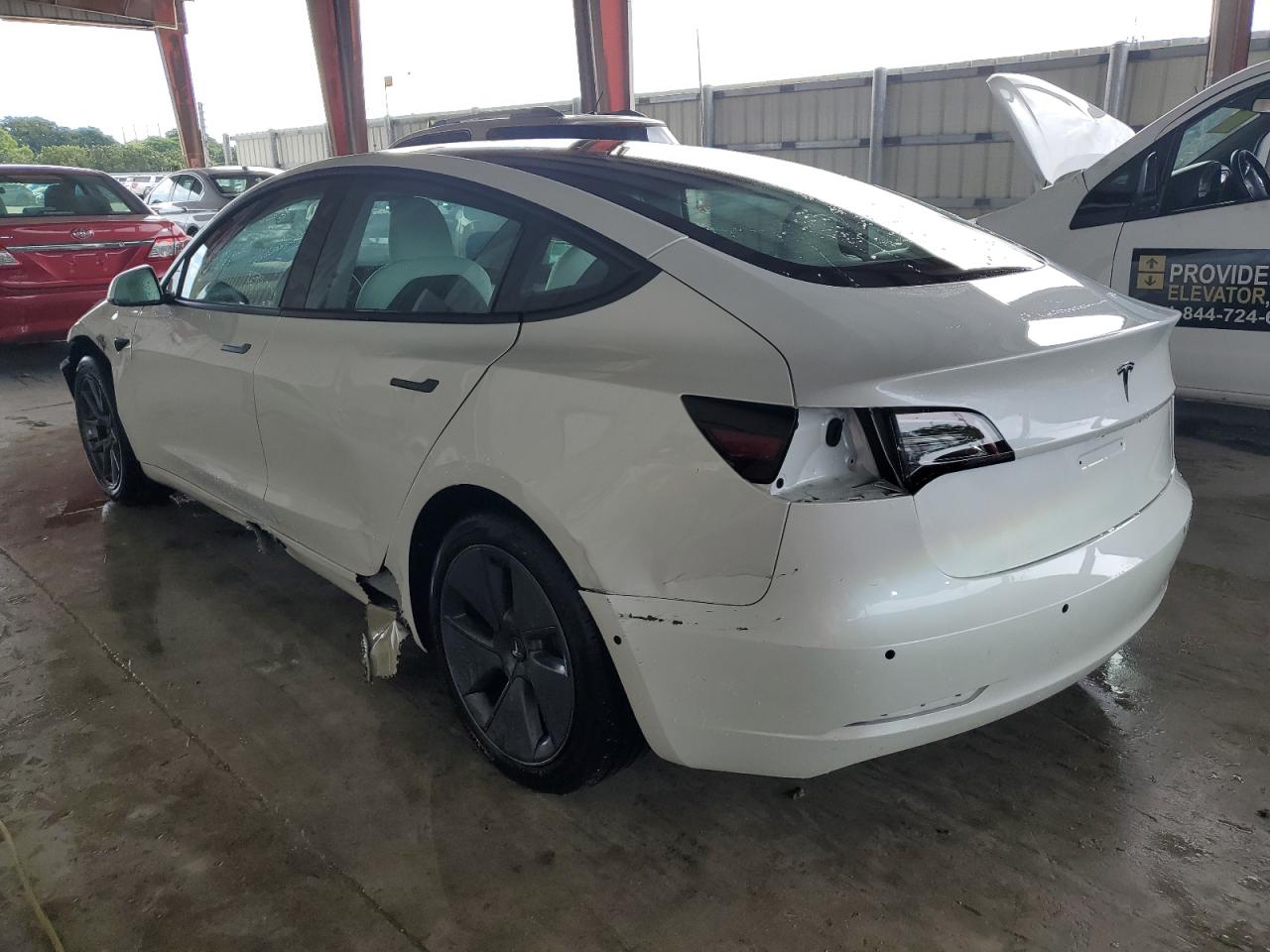 Lot #2148882304 2022 TESLA MODEL 3