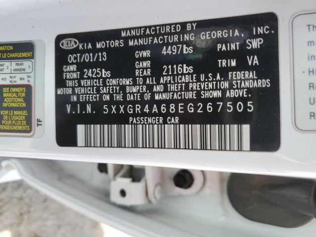 5XXGR4A68EG267505 KIA OPTIMA SX