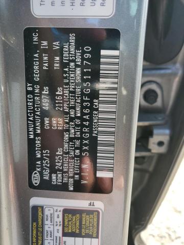 5XXGR4A63FG511790 KIA OPTIMA SX
