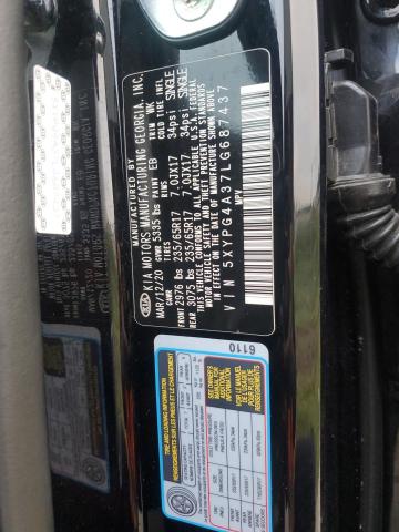5XYPG4A37LG687437 KIA SORENTO L