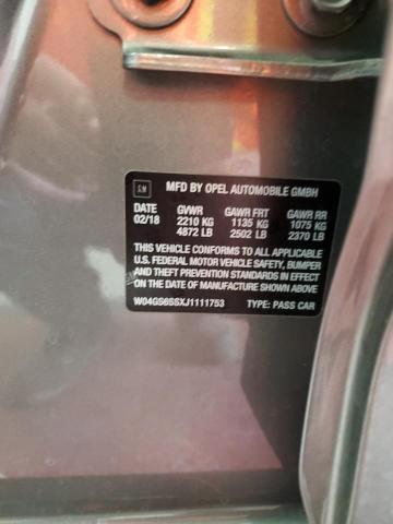 W04GS6SSXJ1111753 Buick REGAL GS