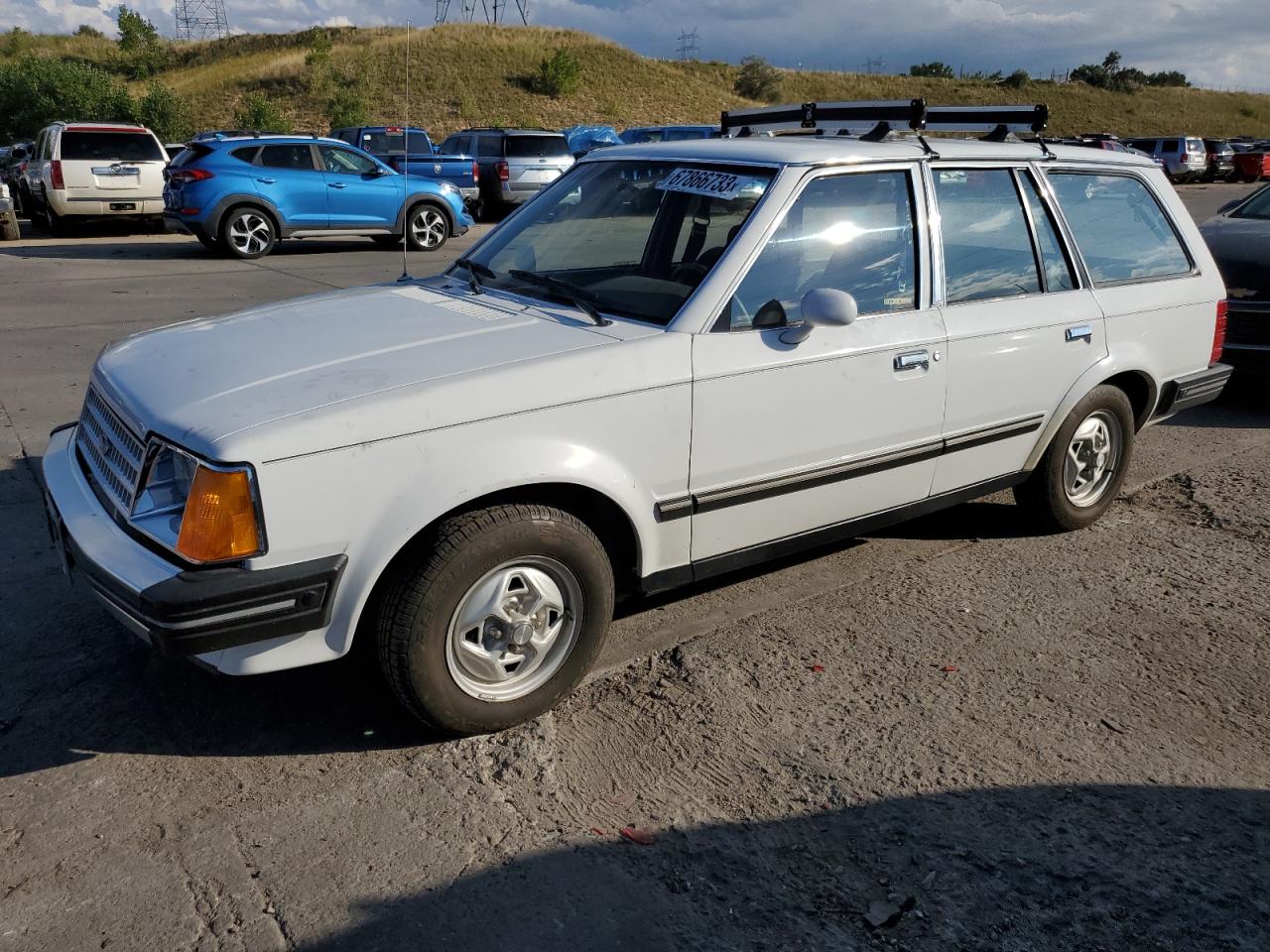 1FABP1041EW318846 1984 Ford Escort Gl