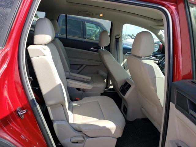  VOLKSWAGEN ATLAS 2019 Червоний