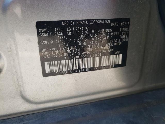 4S4BSACC7H3432024 Subaru Outback 2.5i Premium