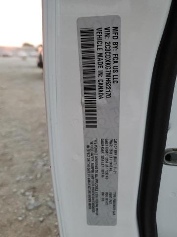 2021 DODGE CHARGER PO - 2C3CDXKG7MH622170