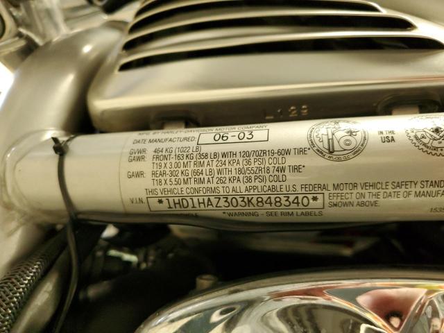 2003 HARLEY-DAVIDSON VRSCA 1HD1HAZ303K848340