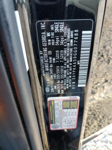 5XYPK4A59GG077688 KIA SORENTO SX