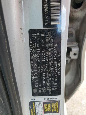KNADM4A35H6048296 KIA RIO LX