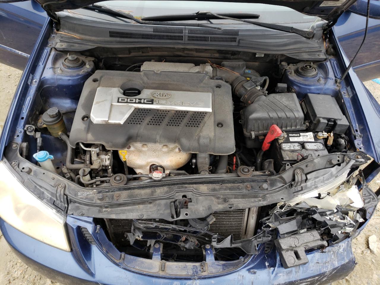 KNAFE121955127666 2005 Kia Spectra Lx