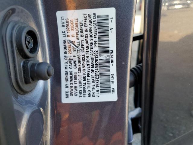 2021 HONDA CIVIC SPOR - 19XFC2F84ME201262