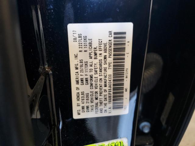 2018 ACURA TLX TECH+A - 19UUB3F69JA004330