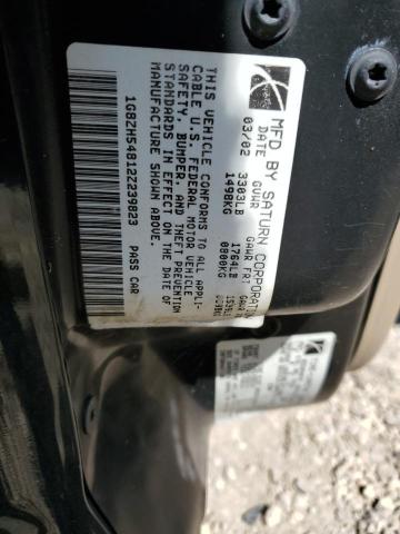 2002 Saturn Sl1 VIN: 1G8ZH54812Z239823 Lot: 68963553