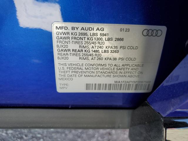 WA1F2AFY5P2087569 2023 AUDI Q5, photo no. 12