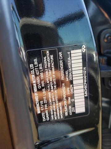 2019 INFINITI QX30 PURE - SJKCH5CP4KA010214