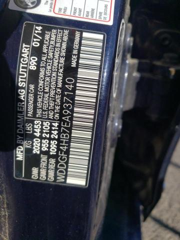 WDDGF4HB7EA937140 Mercedes-Benz C 250