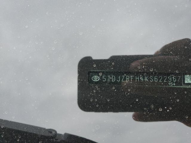 5TDJZRFH4KS622967 Toyota Highlander Se