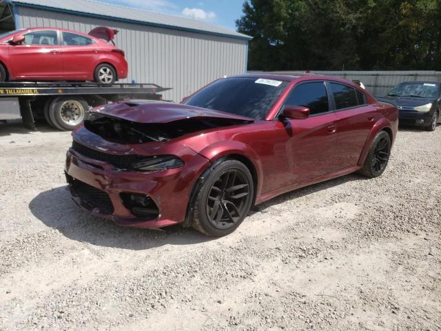 Lot #2521316284 2020 DODGE CHARGER SC salvage car