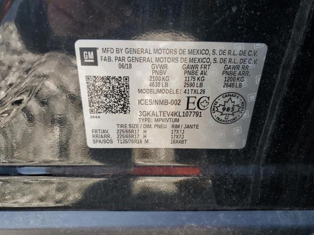 2019 GMC TERRAIN SL - 3GKALTEV4KL107791