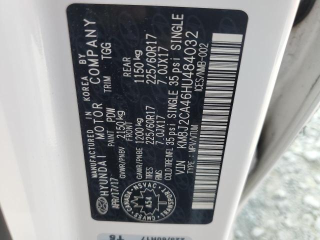 2017 HYUNDAI TUCSON SE - KM8J2CA46HU484032